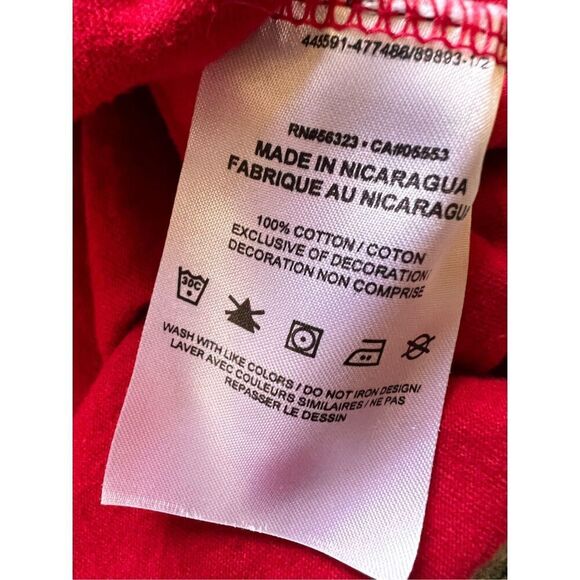 Air Jordan Red Short Sleeve Tee Men's Small - Picture 4 of 6